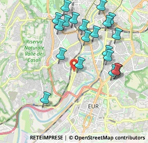 Mappa Via di Villa Bonelli, 00149 Roma RM, Italia (2.214)