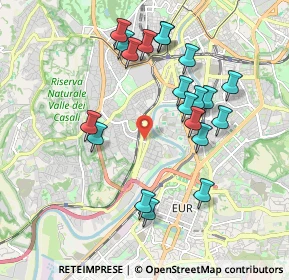 Mappa Via di Villa Bonelli, 00149 Roma RM, Italia (2.012)