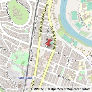 Mappa Via di Villa Bonelli, 24, 00149 Roma, Roma (Lazio)