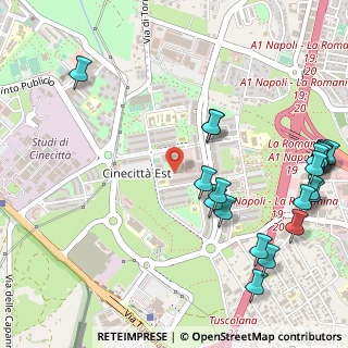 Mappa Via Edoardo Martini, 00100 Roma RM, Italia (0.732)