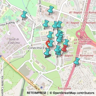 Mappa Via Edoardo Martini, 00100 Roma RM, Italia (0.375)