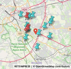 Mappa Via Edoardo Martini, 00100 Roma RM, Italia (3.05938)