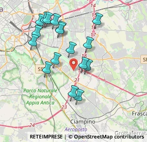 Mappa Via Edoardo Martini, 00100 Roma RM, Italia (3.90941)