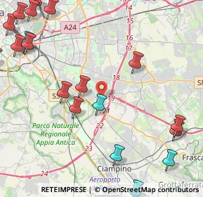 Mappa Via Edoardo Martini, 00100 Roma RM, Italia (6.6205)