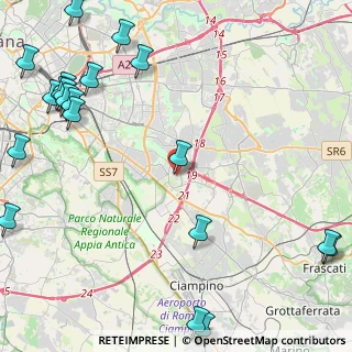 Mappa Via Edoardo Martini, 00100 Roma RM, Italia (7.1015)