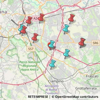 Mappa Via Edoardo Martini, 00173 Roma RM, Italia (4.49333)