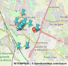 Mappa Via Edoardo Martini, 00100 Roma RM, Italia (1.70462)