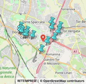 Mappa Via Edoardo Martini, 00100 Roma RM, Italia (1.66)