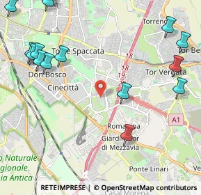Mappa Via Edoardo Martini, 00100 Roma RM, Italia (3.124)