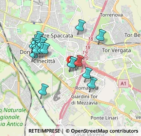 Mappa Via Edoardo Martini, 00100 Roma RM, Italia (1.80632)