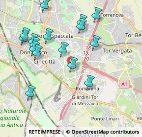 Mappa Via Edoardo Martini, 00100 Roma RM, Italia (2.27)