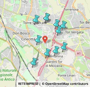 Mappa Via Edoardo Martini, 00100 Roma RM, Italia (1.67273)