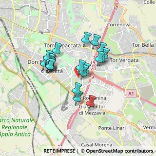 Mappa Via Edoardo Martini, 00100 Roma RM, Italia (1.5075)