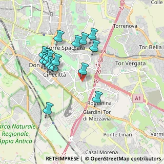 Mappa Via Edoardo Martini, 00100 Roma RM, Italia (1.93882)