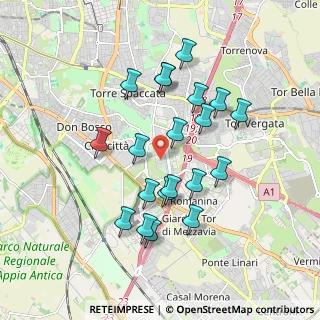 Mappa Via Edoardo Martini, 00173 Roma RM, Italia (1.79)