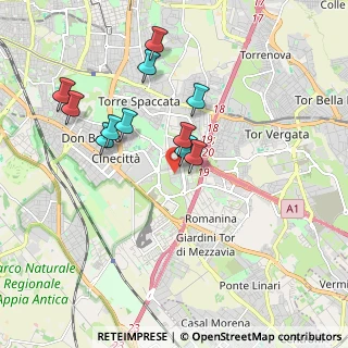 Mappa Via Edoardo Martini, 00173 Roma RM, Italia (1.82909)