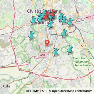 Mappa Via Pescia, 00146 Roma RM, Italia (4.744)