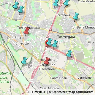 Mappa Via Enrico Ferri, 00137 Roma RM, Italia (2.76182)