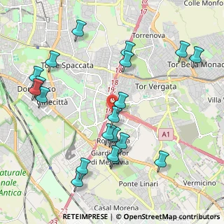 Mappa Via Enrico Ferri, 00137 Roma RM, Italia (2.485)