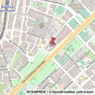 Mappa Via G. Verdi, 12, 00145 Roma, Roma (Lazio)