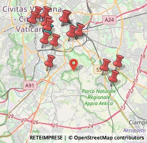Mappa Via dei Numisi, 00147 Roma RM, Italia (4.68471)