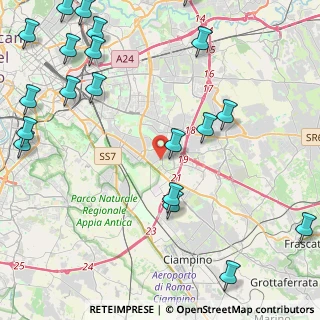 Mappa Via Riccardo Guruzian, 00173 Roma RM, Italia (6.5755)