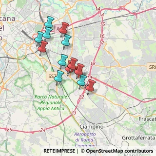 Mappa Via Riccardo Guruzian, 00173 Roma RM, Italia (3.32538)