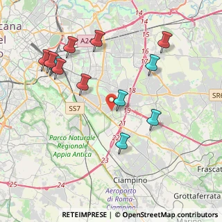 Mappa Via Riccardo Guruzian, 00173 Roma RM, Italia (4.595)