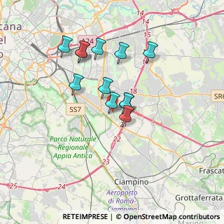 Mappa Via Riccardo Guruzian, 00173 Roma RM, Italia (3.085)