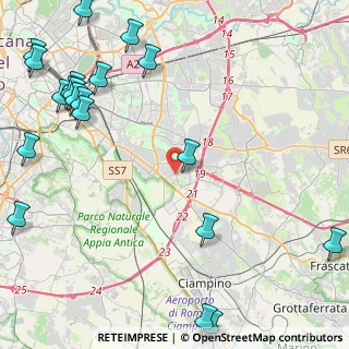 Mappa Via Riccardo Guruzian, 00173 Roma RM, Italia (6.8915)