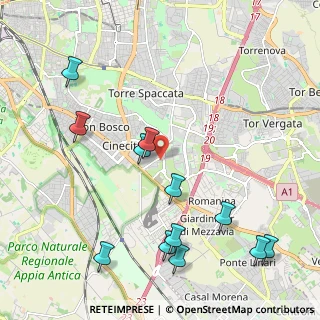 Mappa Via Riccardo Guruzian, 00173 Roma RM, Italia (2.65583)