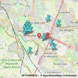 Mappa Via Riccardo Guruzian, 00173 Roma RM, Italia (1.64737)