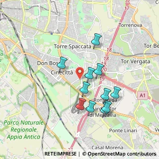 Mappa Via Riccardo Guruzian, 00173 Roma RM, Italia (1.73727)