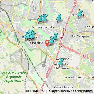Mappa Via Riccardo Guruzian, 00173 Roma RM, Italia (2.0075)