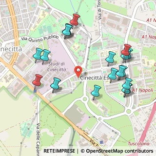 Mappa Via Riccardo Guruzian, 00173 Roma RM, Italia (0.6035)