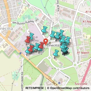 Mappa Via Riccardo Guruzian, 00173 Roma RM, Italia (0.40357)
