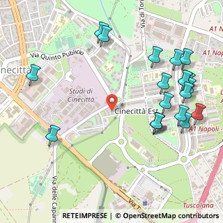 Mappa Via Riccardo Guruzian, 00173 Roma RM, Italia (0.685)