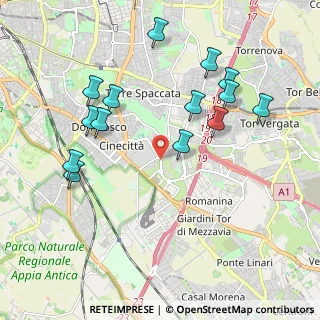 Mappa Via Walter Procaccini, 00173 Roma RM, Italia (2.215)