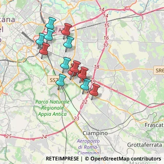 Mappa Via Walter Procaccini, 00173 Roma RM, Italia (3.37462)