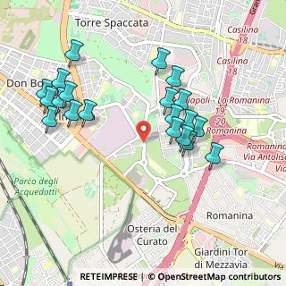 Mappa Via Walter Procaccini, 00173 Roma RM, Italia (1.0565)