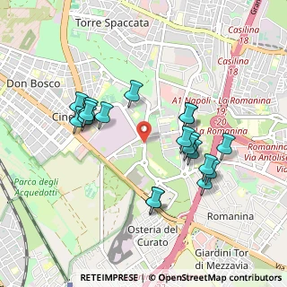 Mappa Via Walter Procaccini, 00173 Roma RM, Italia (0.9445)