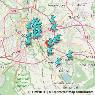 Mappa Via Walter Procaccini, 00173 Roma RM, Italia (6.59)