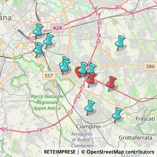 Mappa Via Stefano Oberto, 00173 Sabaudia LT, Italia (3.71667)