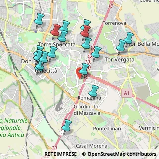 Mappa Via Libero Leonardi, 00173 Roma RM, Italia (2.336)