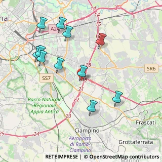 Mappa Via Libero Leonardi, 00173 Roma RM, Italia (4.50727)