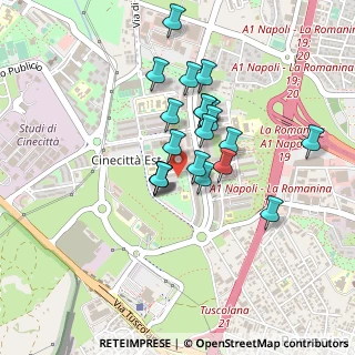 Mappa Via Pietro Marchisio, 00173 Roma RM, Italia (0.37)