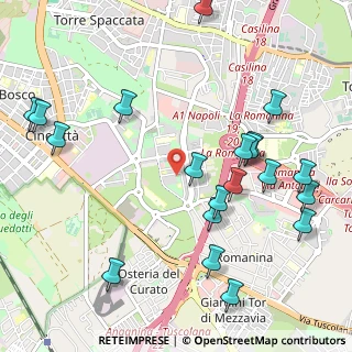 Mappa Via Pietro Marchisio, 00173 Roma RM, Italia (1.3205)