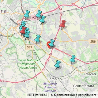 Mappa Via Pietro Marchisio, 00173 Roma RM, Italia (4.808)