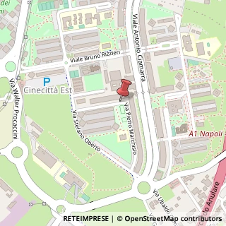 Mappa Via Firenze, 103, 00173 Roma, Roma (Lazio)