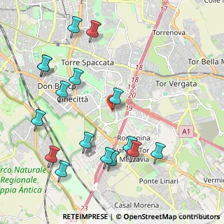 Mappa Via Pietro Marchisio, 00173 Roma RM, Italia (2.56)